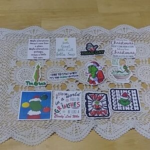 Christmas Stickers for holiday grinches